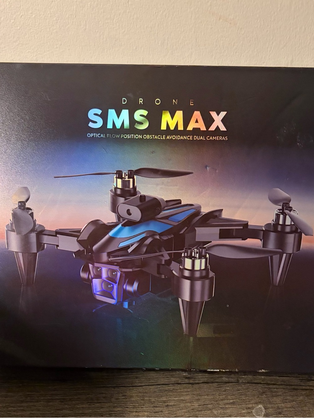SMS MAX Drone with Optical Flow Position, Obstacle Avoidance & Dual Cameras